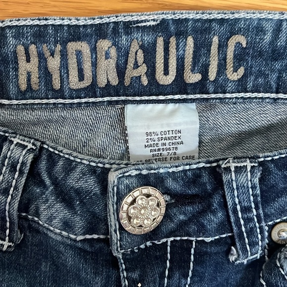 Hydraulic Jeans Sz 7/8 - Picture 2 of 4